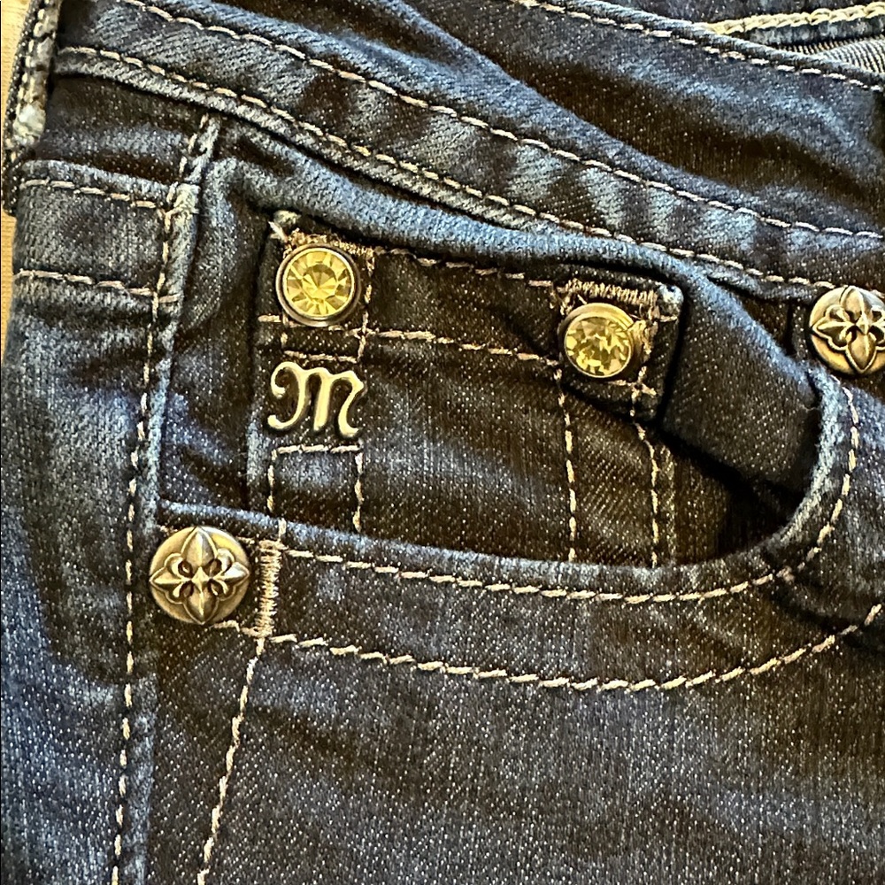 Miss me 24 Capri jeans ADORABLE - Picture 2 of 9